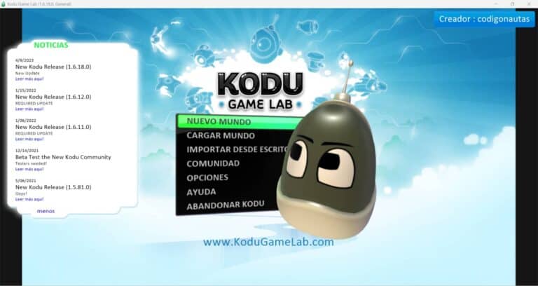 Kodu Game Lab: Aprender Conceptos Básicos de Programación
