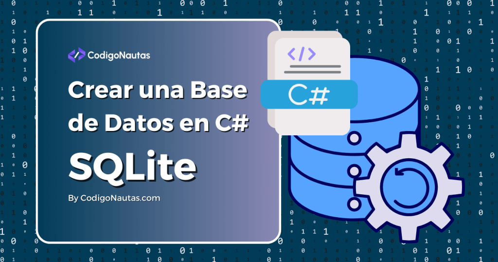 Tutorial sobre cómo crear una base de datos SQLite usando C#. Aprende a gestionar datos con este potente lenguaje de programación.