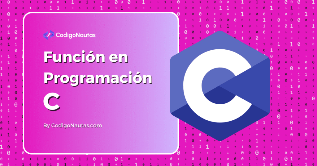 Imagen para un post sobre funciones en programación C. Aprende fácil con ejemplos prácticos.